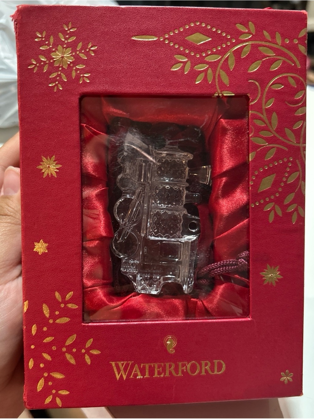 Waterford Crystal Clear Train 2017 no flaws